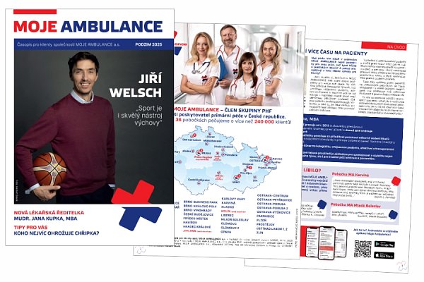Přečtěte si podzimní vydání magazínu MOJE AMBULANCE