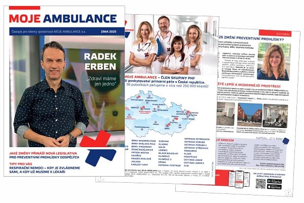 Zimní vydání magazínu MOJE AMBULANCE