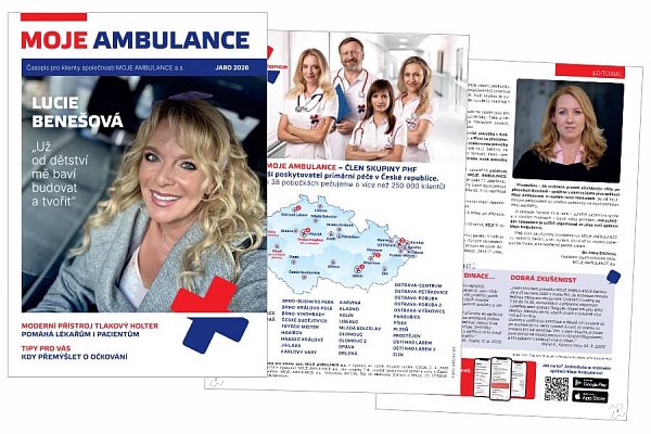 Jarní vydání magazínu MOJE AMBULANCE
