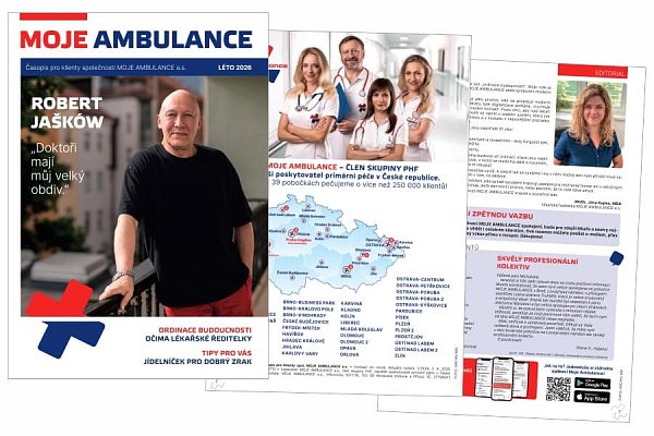 Přečtěte si letní vydání magazínu MOJE AMBULANCE