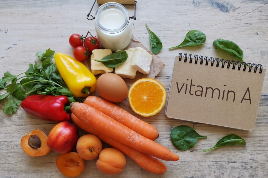 Nedostatek vitaminu A 