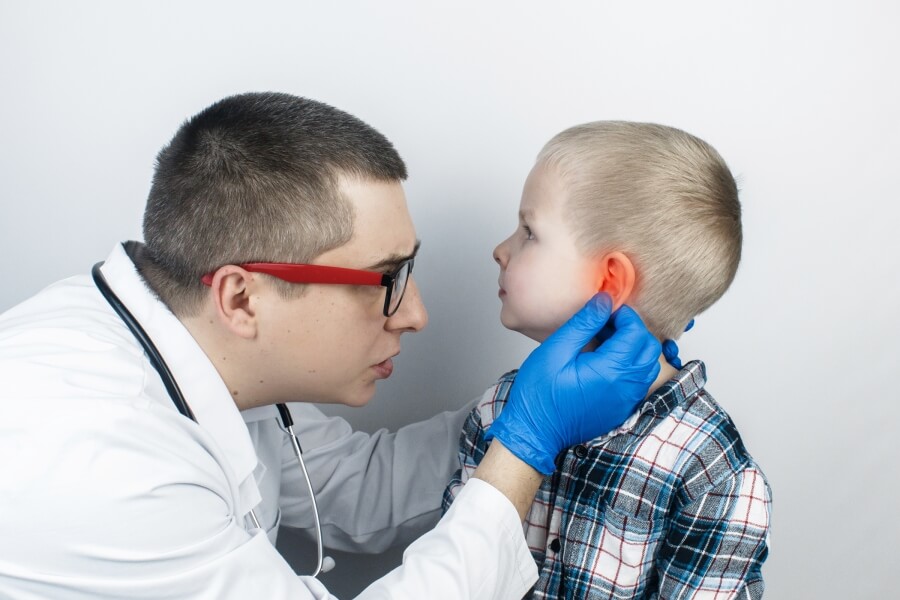 Zánět zvukovodu u dětí