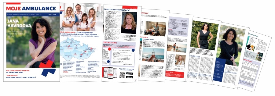 Magazín MOJE AMBULANCE - léto 2025