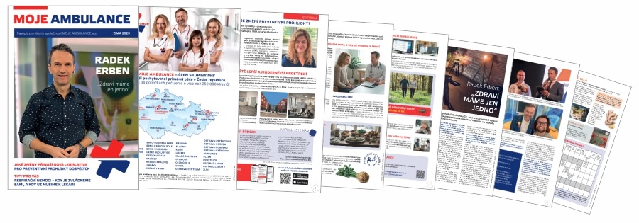 Magazín MOJE AMBULANCE - zima 2025