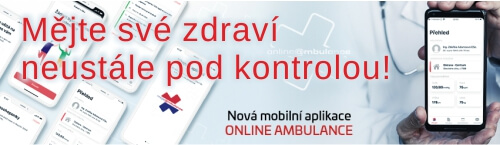  mobilní aplikace OnlineAmbulance 